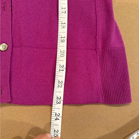 Eddie Bauer Purple Cardigan Sweater - Size Small - Picture 10 of 10